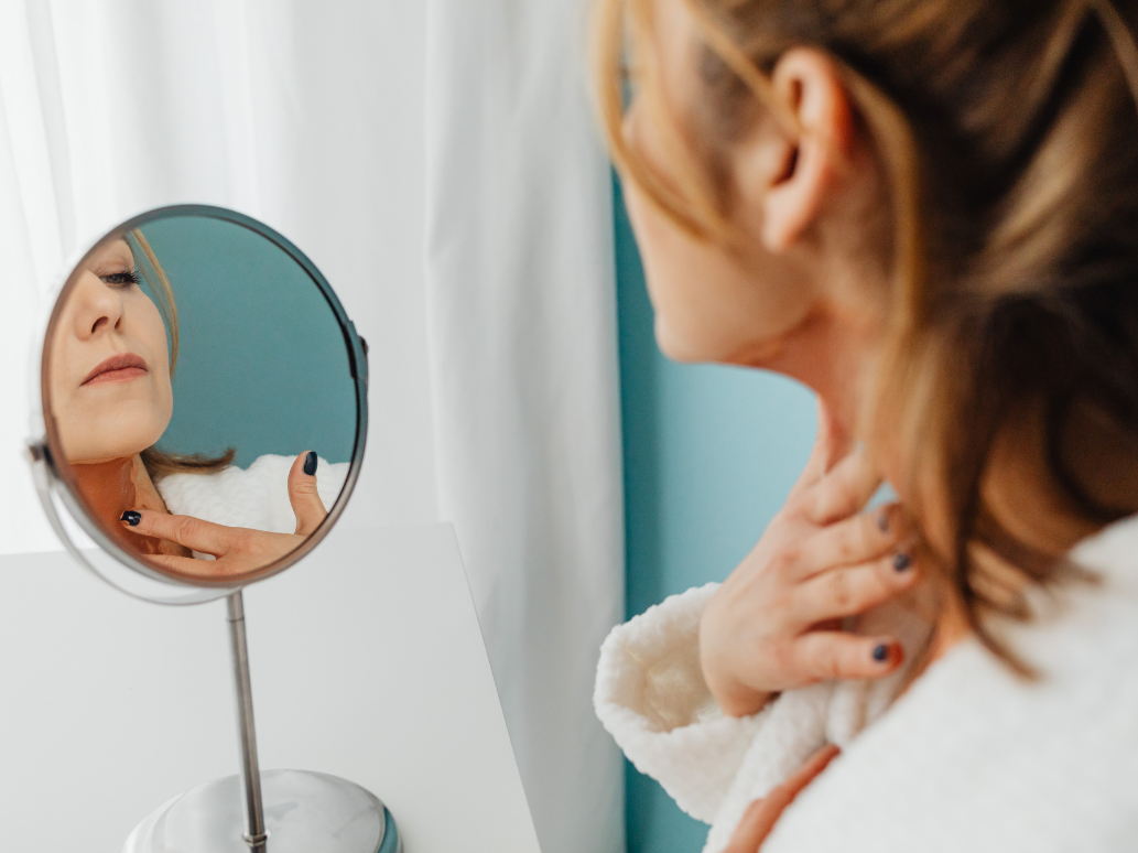 Before and after profile results of a Deep Plane Neck Lift in Washington DC